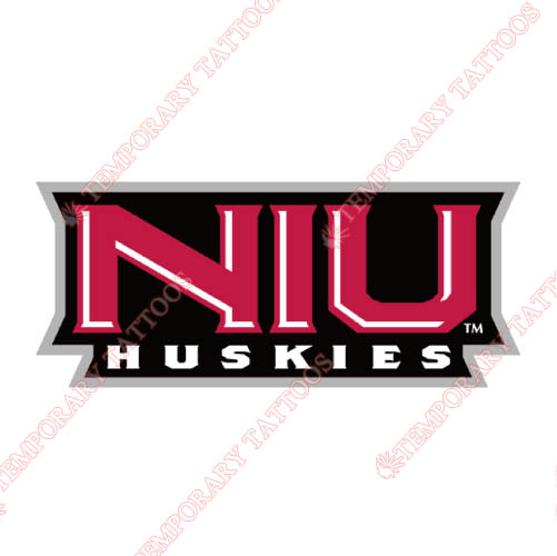 Northern Illinois Huskies Customize Temporary Tattoos Stickers NO.5660